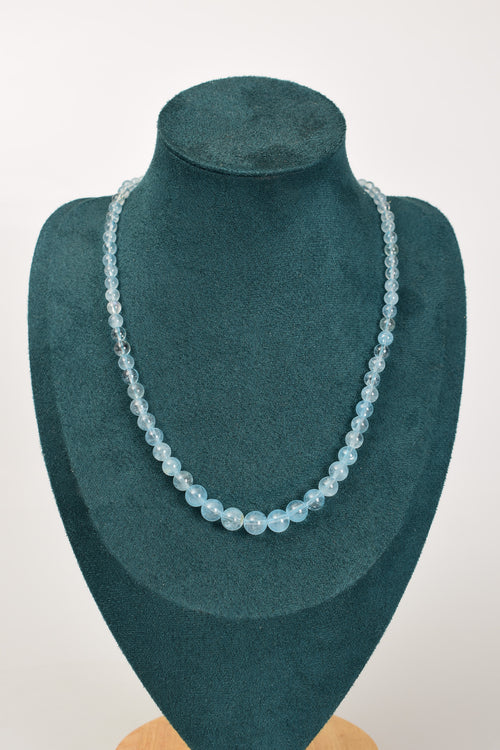 Topaz Doğal Taş Süzme Kolye