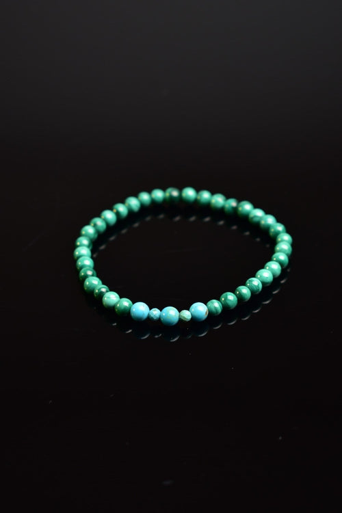 Turkuaz - Malakit Doğal Taş Unisex Bileklik