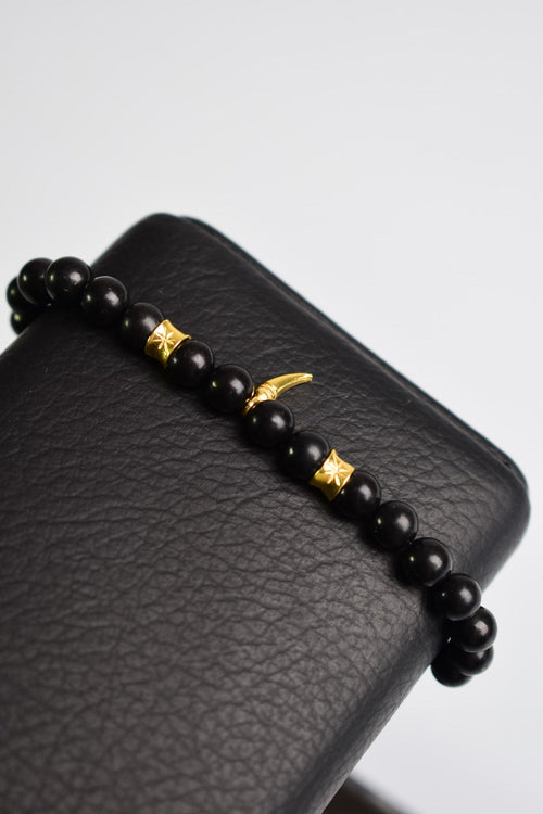 Turmalin Doğal Taş 925 Gümüş Aparatlı Erkek Bileklik