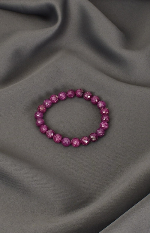 Yakut Doğal Taş Bileklik 8 mm