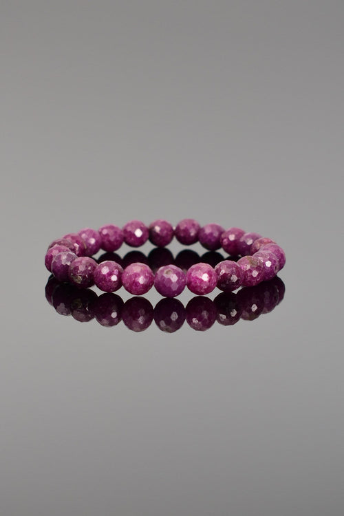 Yakut Doğal Taş Bileklik 8 mm