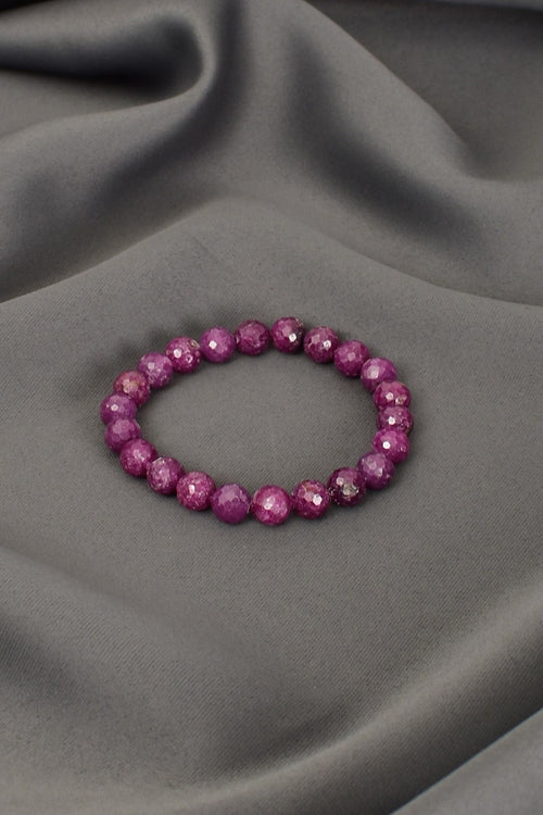 Yakut Doğal Taş Bileklik 8 mm