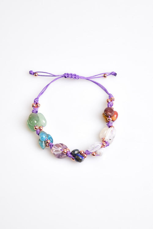 Yay Burcu Makrome Tasarım Doğal Taş Bileklik