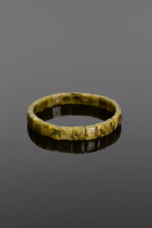 Yeşil Tsavorit Doğal Taş Bileklik