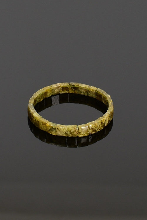 Yeşil Tsavorit Doğal Taş Bileklik