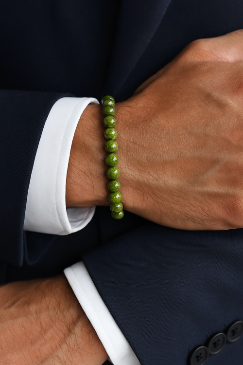 Zebercet Doğal Taş Bileklik 8 mm A+ Kalite