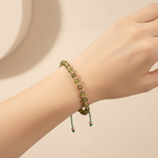 Zebercet Doğal Taş Makrome Bileklik