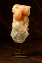 Zeolit Doğal Taş Standlı Ham Parça