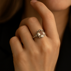 Zultanit ( Diaspore ) Doğal Taş 925 Ayar Gümüş Yüzük ( 3.62 Carat )