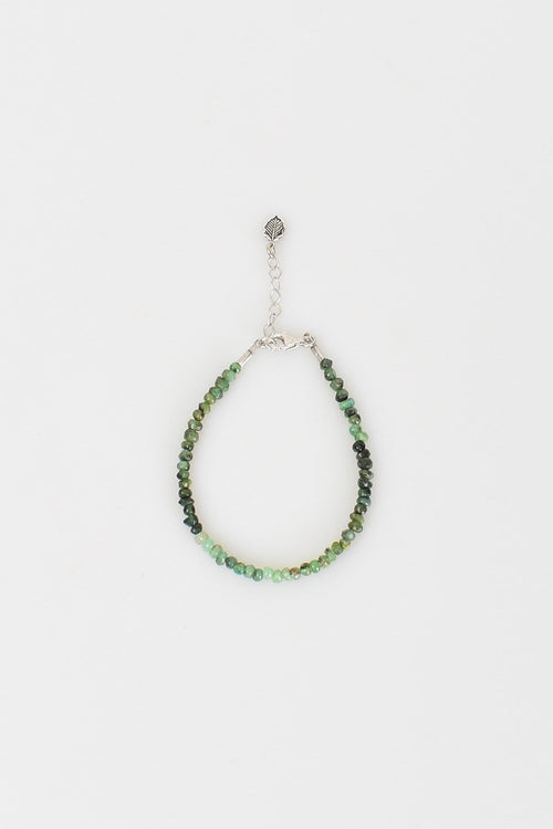 Zümrüt Doğaltaş Bileklik 3mm