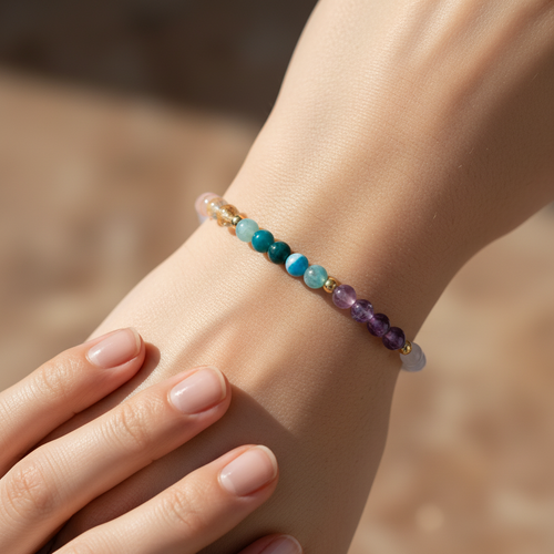 Boğa Burcu Doğal Taş Bileklik - Görsel 1 - Safnaturel