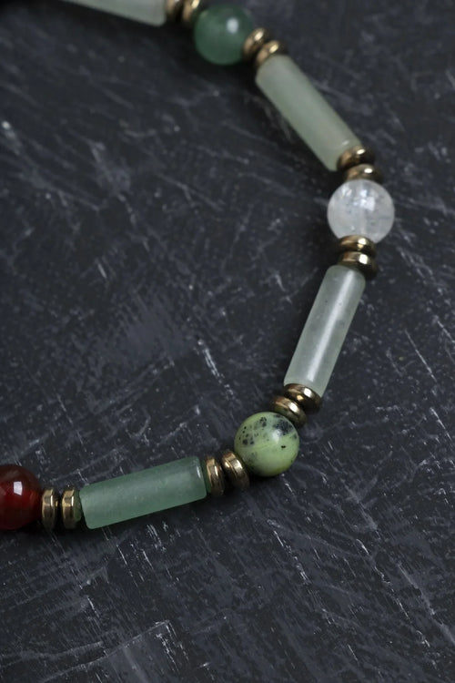 Sertifikalı Aventurin ve Koç Burcu Doğal Taş Bileklik