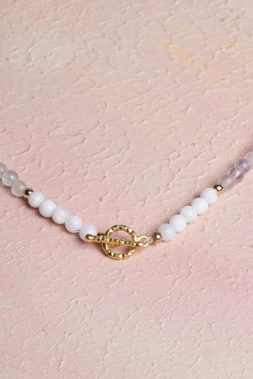 Sertifikalı Yengeç Burcu Doğal Taş Kolye