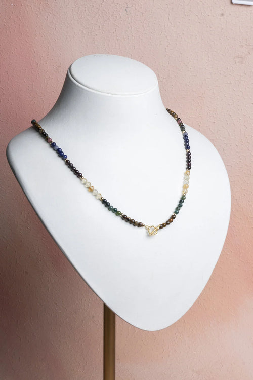 Sertifikalı Aslan Burcu Doğal Taş Kolye