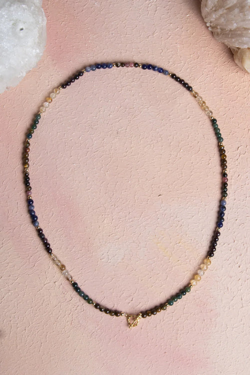 Sertifikalı Aslan Burcu Doğal Taş Kolye