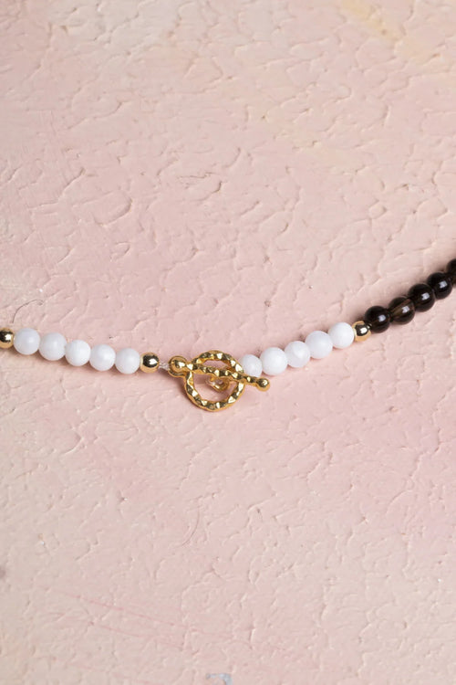 Sertifikalı Terazi Burcu Doğal Taş Kolye