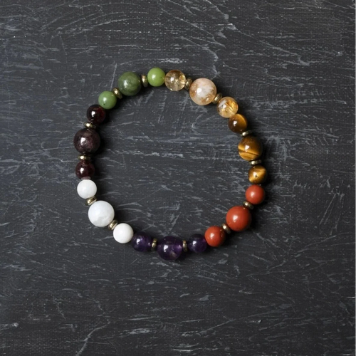 Osmanlı Doğal Taş Sertifikalı Akrep Burcu Doğal Taş Bileklik