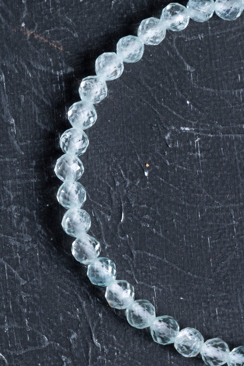 Topaz Gümüş Aparatlı Doğal Taş Bileklik 4 mm - Görsel 3 - Safnaturel