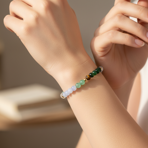 Yengeç Burcu Doğal Taş Bileklik - Görsel 1 - Safnaturel