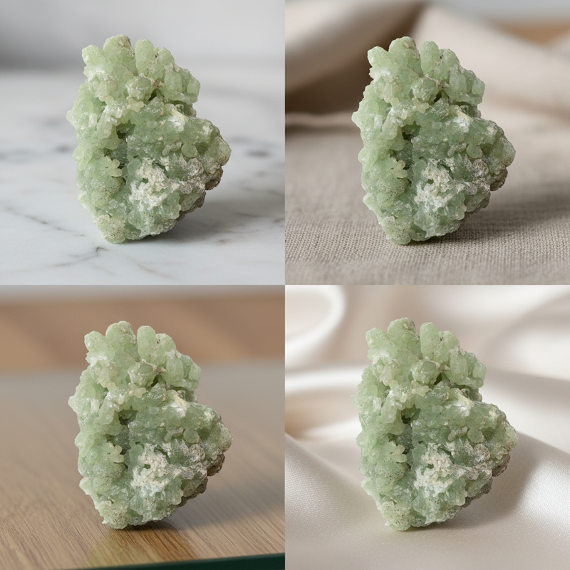 Prehnite Doğal Taş Ham Parça – Safnaturel (143 gr) - Görsel 2 - Safnaturel
