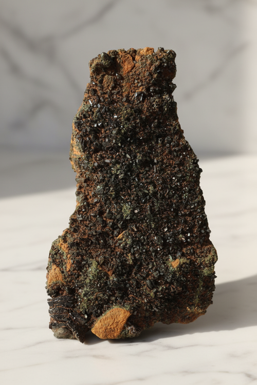 Epidot Doğal Taş Ham Parça – Safnaturel (329 gr)