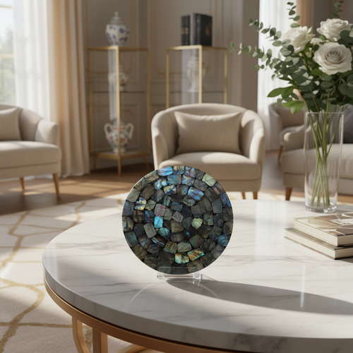 Labradorit Doğal Taş Plaka – Safnaturel (418 gr)Labradorit Doğal Taş Plaka – Safnaturel (418 gr)