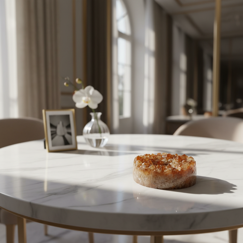 Sitrin Doğal Taş Ham Parça – Safnaturel (1018 gr)