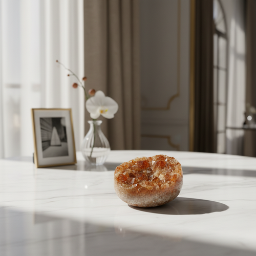 Sitrin Doğal Taş Ham Parça – Safnaturel (1018 gr)