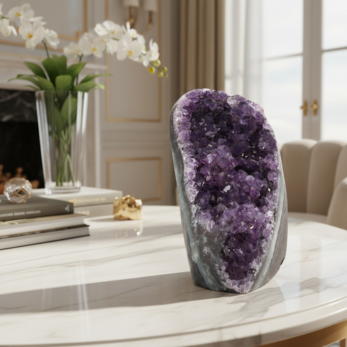 Ametist Doğal Taş Ham Parça – Safnaturel (274 gr)