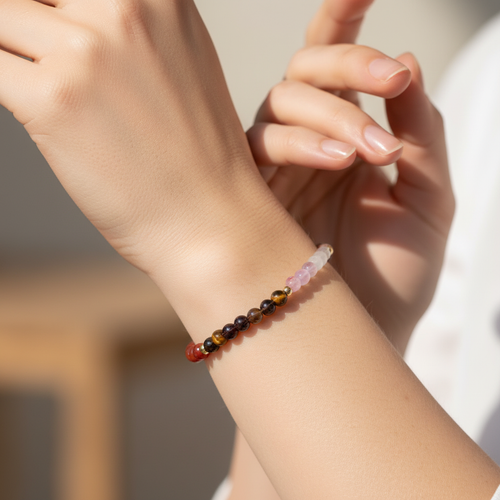 Oğlak Burcu Doğal Taş Bileklik