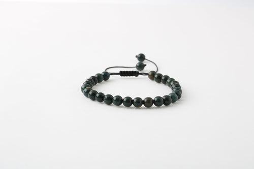 Kan Taşı 6mm Merdiven Kapama Doğal Taş Bileklik