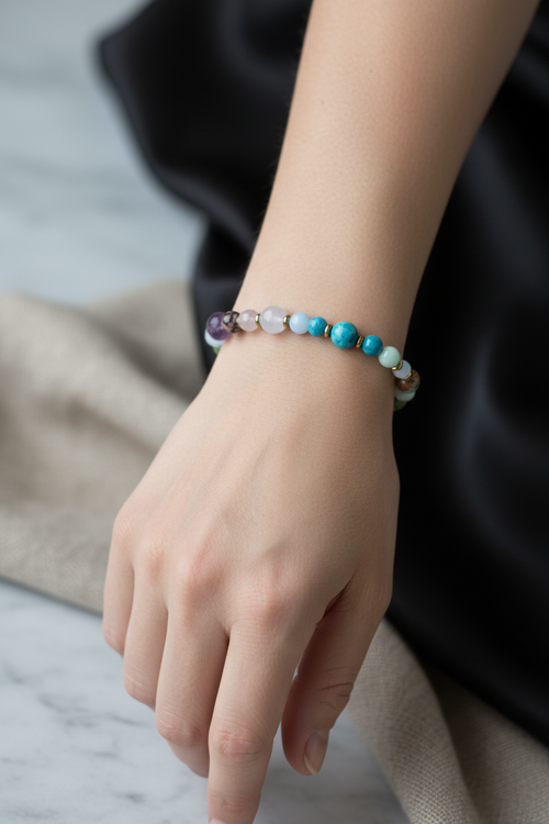 Boğa Burcu Doğal Taş Bileklik - Görsel 2 - Safnaturel