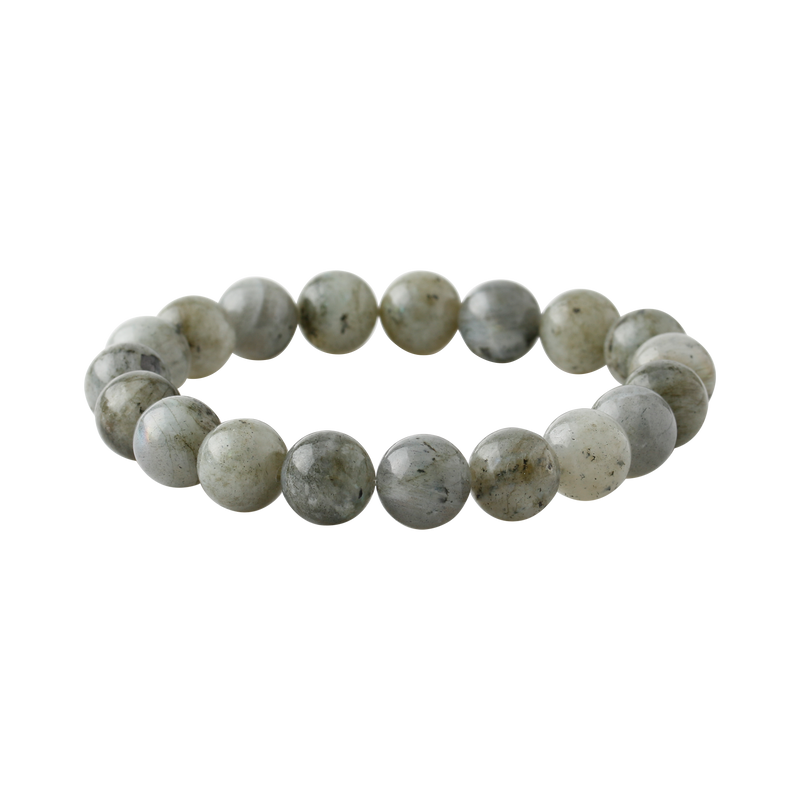 Labradorit 8mm Doğal Taş Bileklik