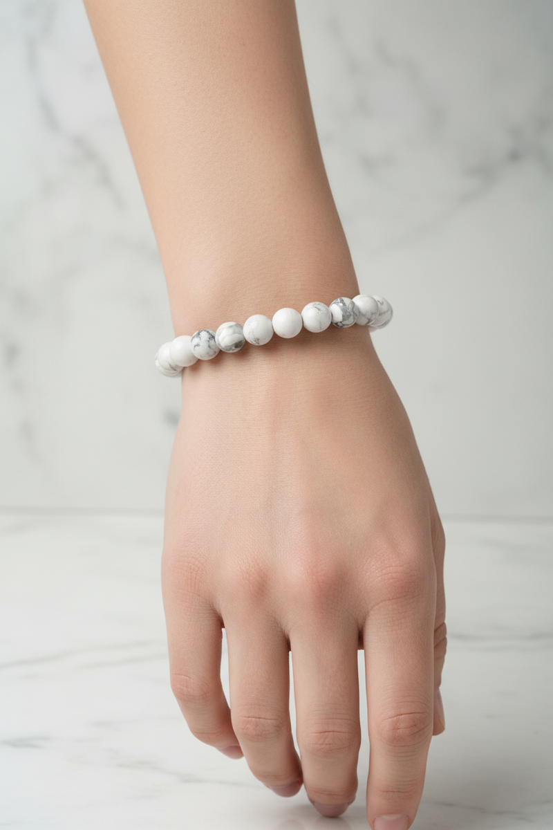 Havlit 6mm Doğal Taş Bileklik - Görsel 2 - Safnaturel