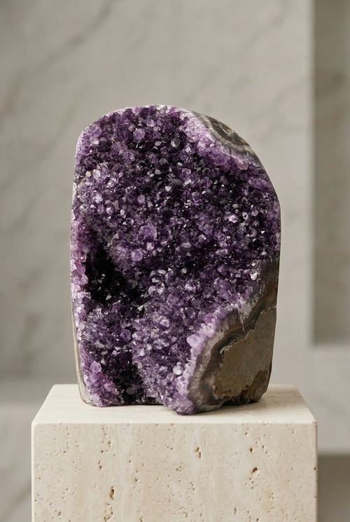 Ametist Doğaltaş Ham Parça – 1418 gr