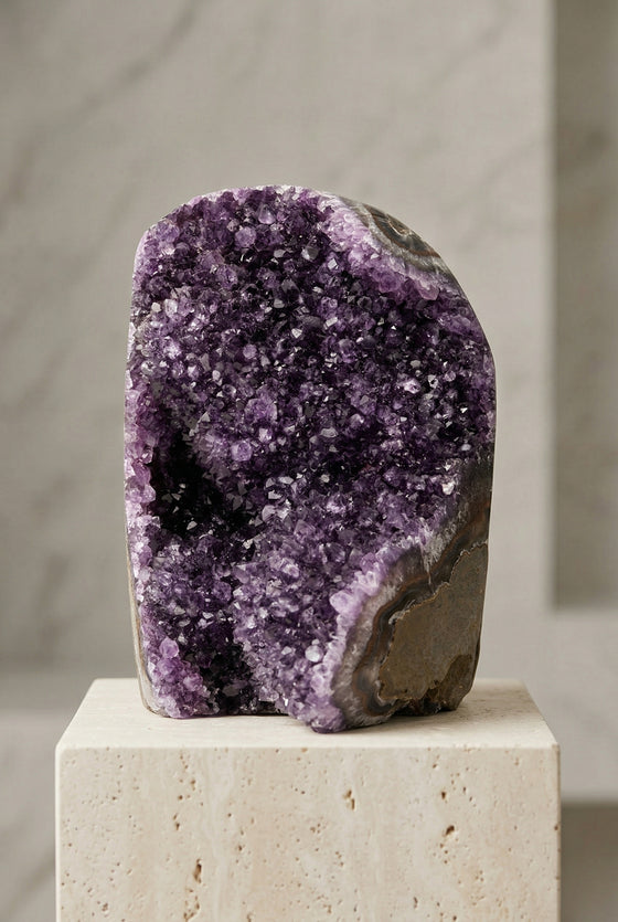 Ametist Doğaltaş Ham Parça – 1418 gr