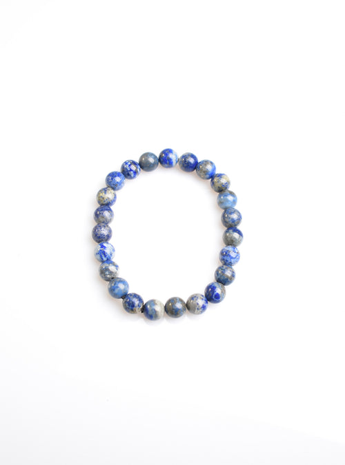 Sertifikalı Lapis Lazuli Doğaltaş Bileklik 8 mm