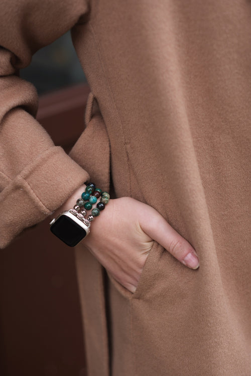 Krizokol Doğal Taş Apple Watch Saat Bandı 42 - 49mm