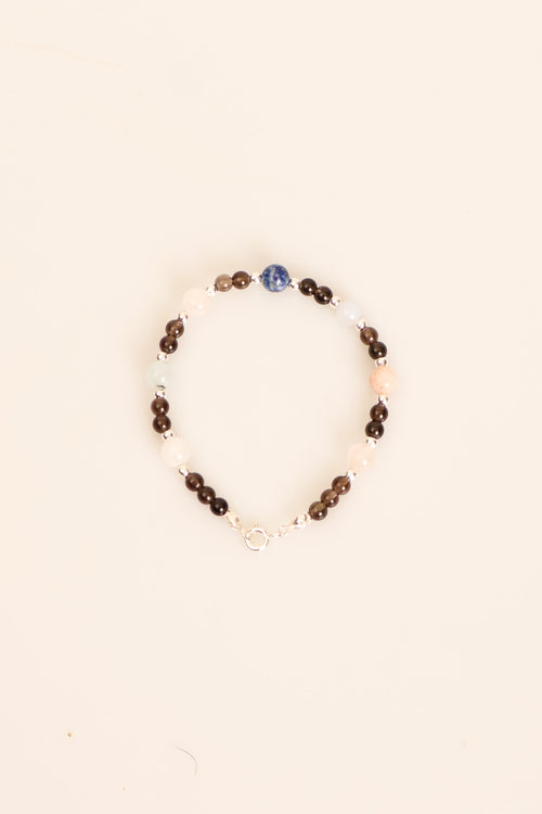 Terazi Burcu Doğal Taş Gümüş Kapamalı Kolye Bileklik Seti - Görsel 5 - Safnaturel