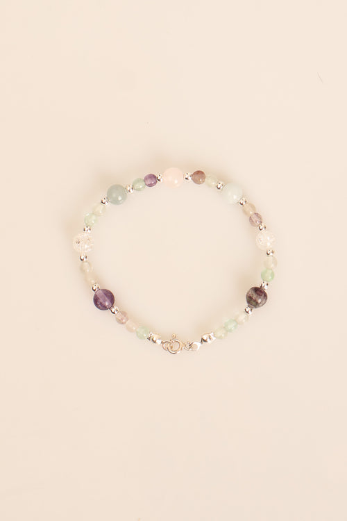 Balık Burcu Doğal Taş Gümüş Kapamalı Kolye Bileklik Seti - Görsel 4 - Safnaturel