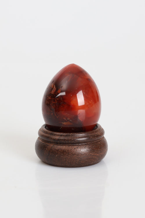 Akik Doğal Taş Yumurta