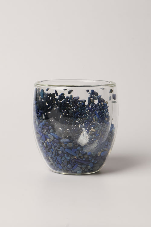 Lapis Lazuli Doğal Taşlı Bardak