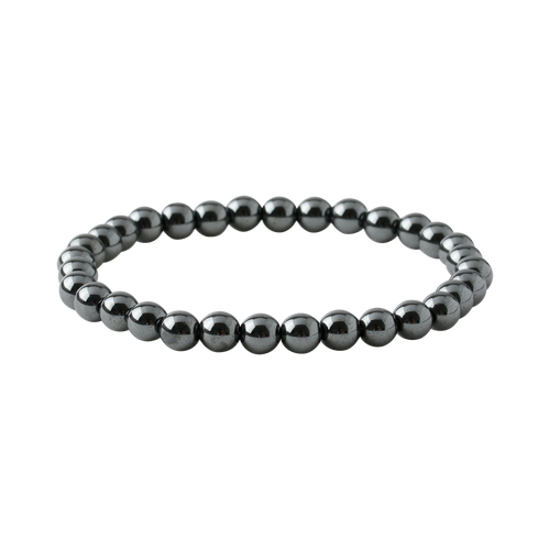 Hematit 6mm Doğal Taş Bileklik