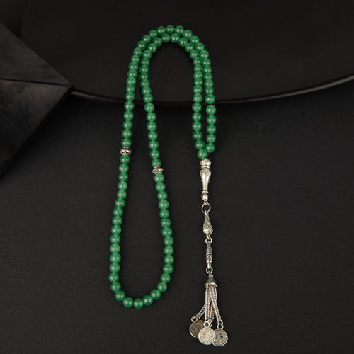 Yeşil Aventurin Doğal Taş Tesbih 99luk - 6mm