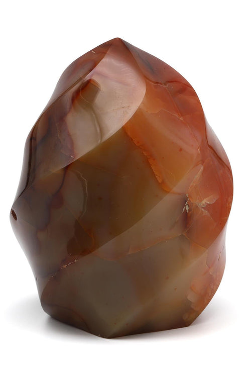 Akik Doğal Taş Spiral Parça – 914 Gr | Büyük Boy Koleksiyonluk Dekoratif Doğal Taş