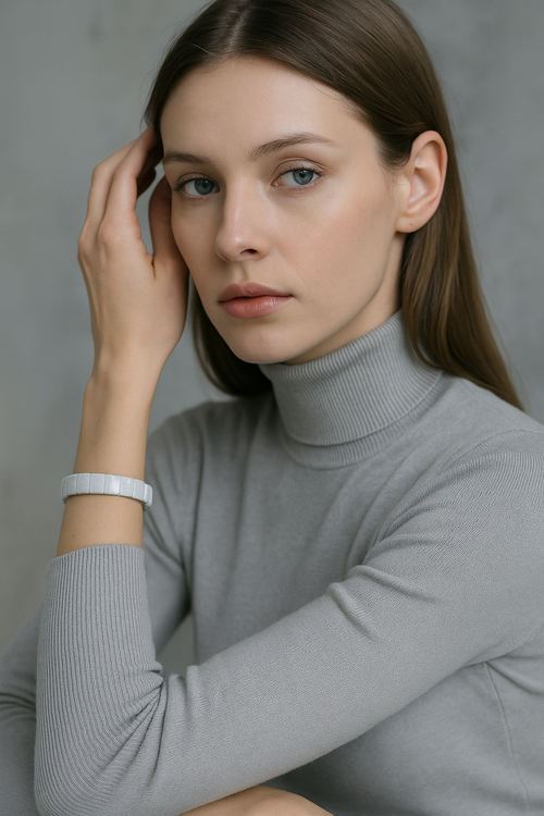 Akuamarin Doğal Taş A+ Kalite Bileklik