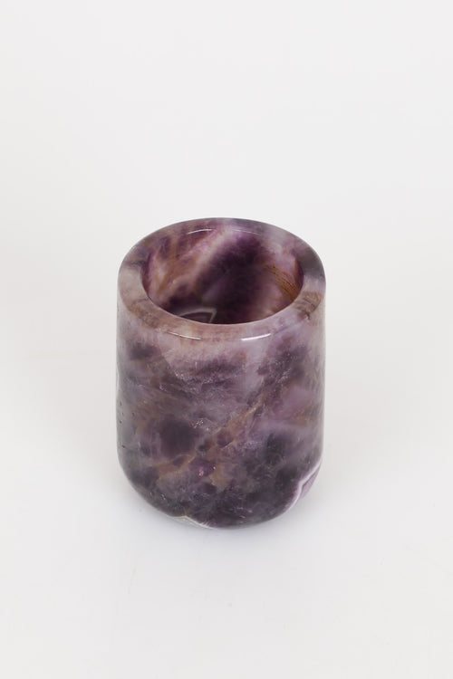 Ametist Doğal Taş Bardak