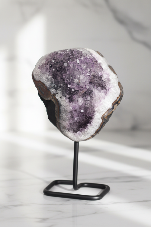 Ametist Doğal Taş Jeod