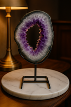Amethyst Natural Stone Stand Raw Piece