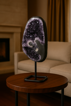Amethyst Natural Stone Stand Raw Piece 